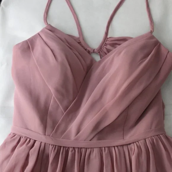 Azazie Bridesmaid Dress - Vintage Mauve - Picture 1 of 9